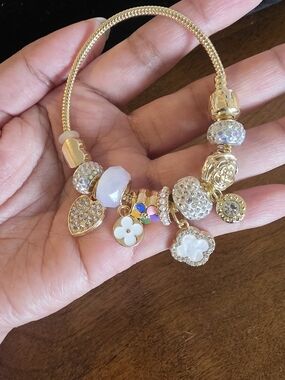 Pulsera Para Dama Oro Laminado 14k